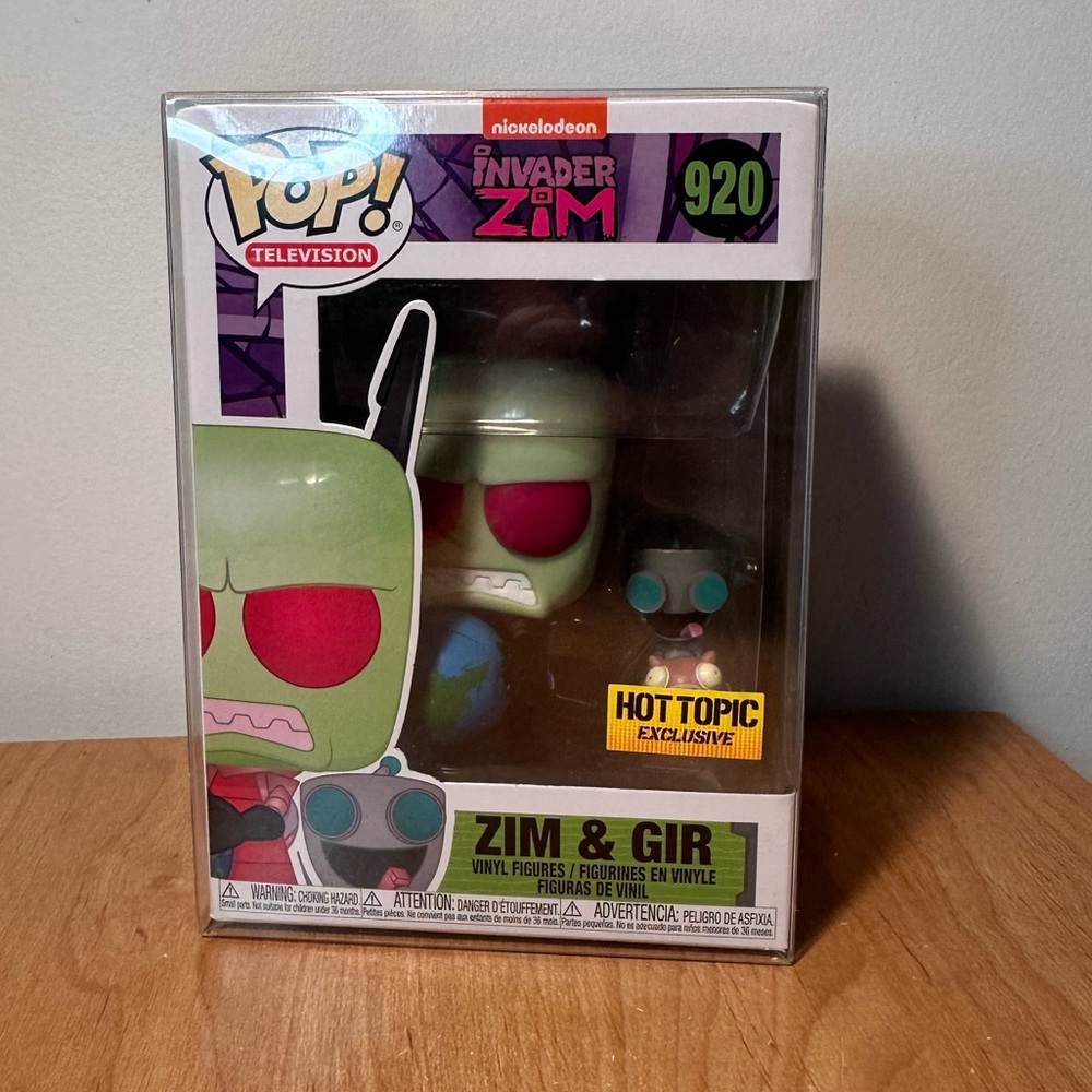 Funko Pop Invader Zim & Gir Vinyl Figure